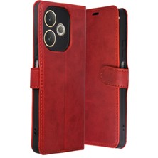 More-Tr Newface  A5 Pro 4g Trend S Plus Kapaklı Kılıf - Kırmızı