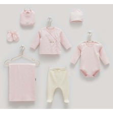 Soft Colour 7li Hastane Çıkışı - Caramell  - ZU1584 - Pembe - 0 - 3 Ay - ZU1584-PEMBE-0 - 3 Ay Pembe