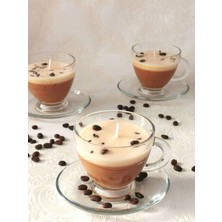 1 Adet Kokulu Kahve Mum Kokulu Mum Fincan Mum