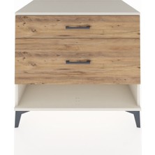 Kronos Şifonyer 2 Çekmeceli 88X59X80 Aytaşı-Çam