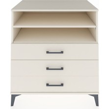 Kronos Şifonyer 2 Raflı 3 Çekmeceli 88X59X96 Aytaşı-Aytaşı