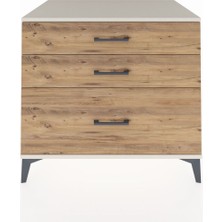 Kronos Şifonyer 3 Çekmeceli 88X59X80 Aytaşı-Çam