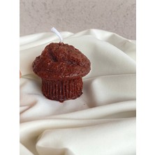 Muffin Tasarım Kek Mum 1 Adet