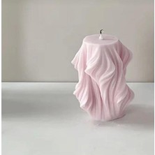 Dalga Şekilli Kokulu Mum