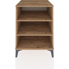 Kronos Komodin 2 Raflı 60X59X80 Çam-Çam