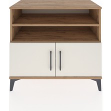 Hyperion Şifonyer 3 Raflı 2 Kapaklı 88X44X80 Çam-Aytaşı