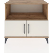 Hyperion Şifonyer Tek Raflı 2 Kapaklı 88X44X80 Çam-Aytaşı