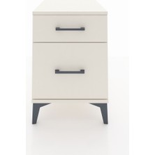 Kronos Komodin Tek Çekmeceli 44X59X64 Aytaşı-Aytaşı