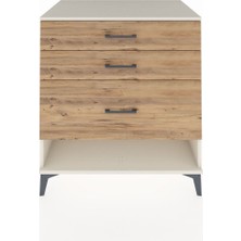 Kronos Şifonyer 3 Çekmeceli 88X59X96 Aytaşı-Çam