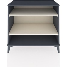 Hyperion Şifonyer 2 Raflı 88X44X80 Antrasit-Aytaşı