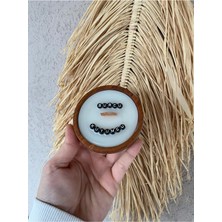 Kişiye Özel Yazılı Ahşap Fitilli Ahşap Kase Mum (Yazıyı Önce Soru Sor Bölümünden Sorun)