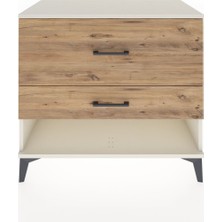 Hyperion Şifonyer 2 Çekmeceli 88X44X80 Aytaşı-Çam