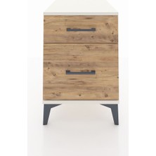 Kronos Komodin Tek Çekmeceli 44X59X64 Aytaşı-Çam
