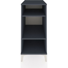 Kronos Komodin 2 Raflı 44X59X96 Antrasit-Antrasit