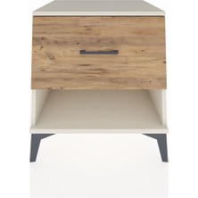 Kronos Komodin Tek Çekmeceli 60X59X64 Aytaşı-Çam