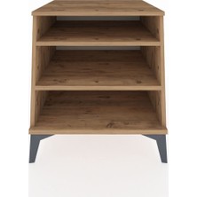 Kronos Komodin 2 Raflı 60X59X64 Çam-Çam