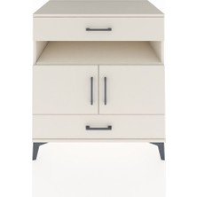 Kronos Şifonyer 2 Raflı 2 Çekmeceli 2 Kapaklı 88X59X96 Aytaşı-Aytaşı