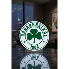 Panathinaikos Fc Takım Logosu Tasarımlı Dekoratif Aydınlatma