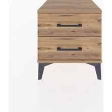 Hyperion Komodin 2 Çekmeceli 44X44X48 Çam-Çam