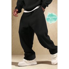 Baggy Bol Kalıp; Ister Jogger Paça Ister Bol Düz Paça Içten Lastikli Erkek Kadın