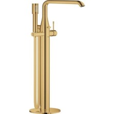 Grohe 25248GL1 Essence Yerden Küvet Bataryası Cool Sunrise Altın