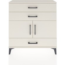 Arges Şifonyer 2 Raflı 3 Çekmeceli 2 Kapaklı 88X30X96 Aytaşı-Aytaşı