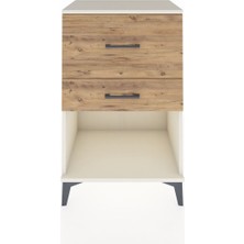 Hyperion Komodin 2 Çekmeceli 60X44X96 Aytaşı-Çam