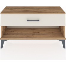 Arges Şifonyer Tek Çekmeceli 88X30X48 Çam-Aytaşı