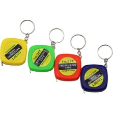 Mini Metre Anahtarlık Renkli Plastik (4172)
