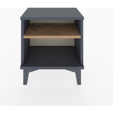 Arges Komodin Tek Raflı 44X30X48 Çam-Çam