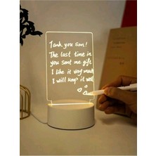 Özel Tasarımlı LED Yazı Tahtası, Sevgili ve Arkadaşlara Anlamlı Hediye