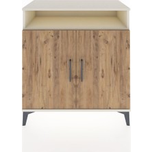 Hyperion Şifonyer 2 Raflı 2 Kapaklı 88X44X96 Aytaşı-Çam