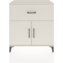 Hyperion Şifonyer Tek Raflı Tek Çekmeceli 2 Kapaklı 88X44X96 Aytaşı-Aytaşı