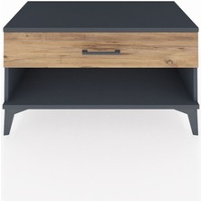 Hyperion Şifonyer Tek Çekmeceli 88X44X48 Antrasit-Çam