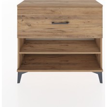 Arges Şifonyer Tek Raflı Tek Çekmeceli 88X30X80 Çam-Çam