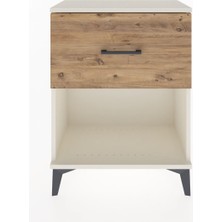 Arges Komodin Tek Çekmeceli 60X30X80 Aytaşı-Çam