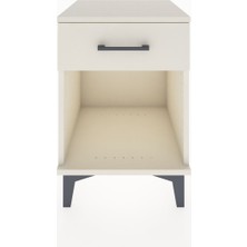 Hyperion Komodin Tek Çekmeceli 44X44X64 Aytaşı-Aytaşı