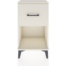 Arges Komodin Tek Çekmeceli 44X30X80 Aytaşı-Aytaşı