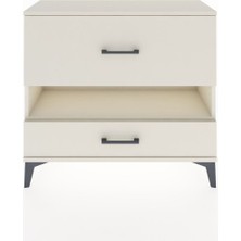 Arges Şifonyer Tek Raflı 2 Çekmeceli 88X30X80 Aytaşı-Aytaşı