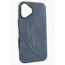 iPhone 16 Nubuk Lüx Velvet Silikon Kılıf
