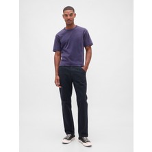 Gap Erkek Mor Relaxed Straight Utility Pantolon