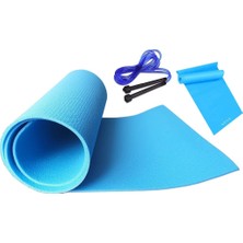 Pilates Minderi - Yoga 3 Lü Set - Starter Pilates Seti 5mm Kalınlık 140 x 50 cm - Eko Ürün