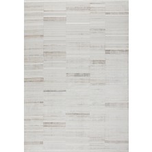 Aren Halı Antrie Modern Krem Polyester Makine Halısı