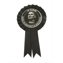 Mustafa Kemal Atatürk Yaka Rozeti Kokartı