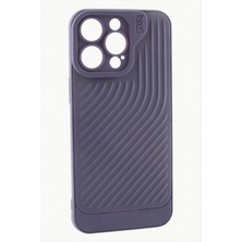 iPhone 15 Pro Max Çizgili Lüx Gear Silikon Kılıf