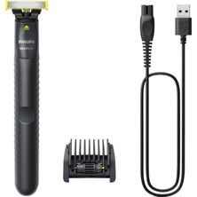 Siyah Oneblade Tıraş Makinesi QP1425/10, Pratik ve Şık Tasarım