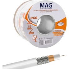 Mag Rg6/u4 Sat1 Bakır Anten Kablosu (100 Metre) (5067)