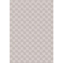 Aren Halı Ligure Geometrik Bej Polyester ve Pamuk Sisal Makine Halısı