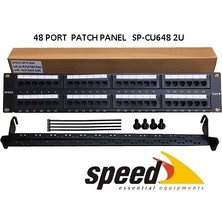 Speed SP-CU648 48 Port Utp Cat6 Patch Panel