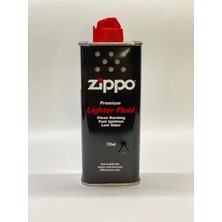MVA Zippo Premium Çakmak Benzini Lighter Fluid 125 ml Düşük Koku ile Temiz Yanma Özelliği